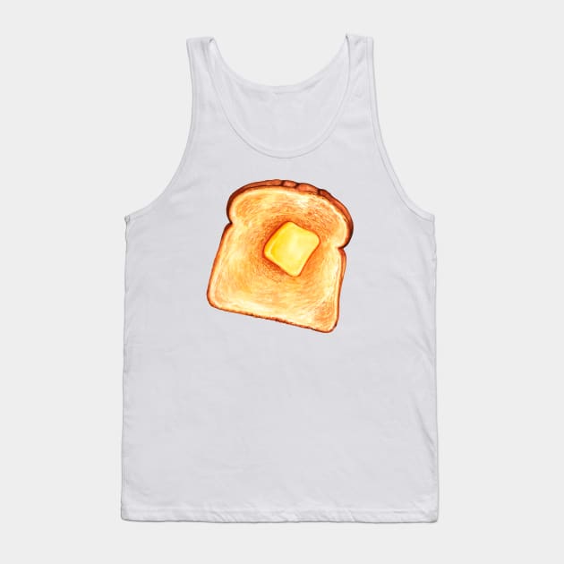 Toast Pin-Up Tank Top by KellyGilleran